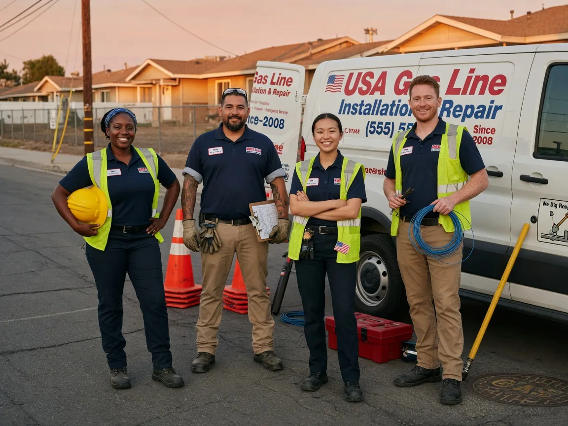 Gas Line Installation company in Wooster, AR